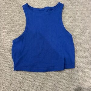 Wild Fable blue cropped tank